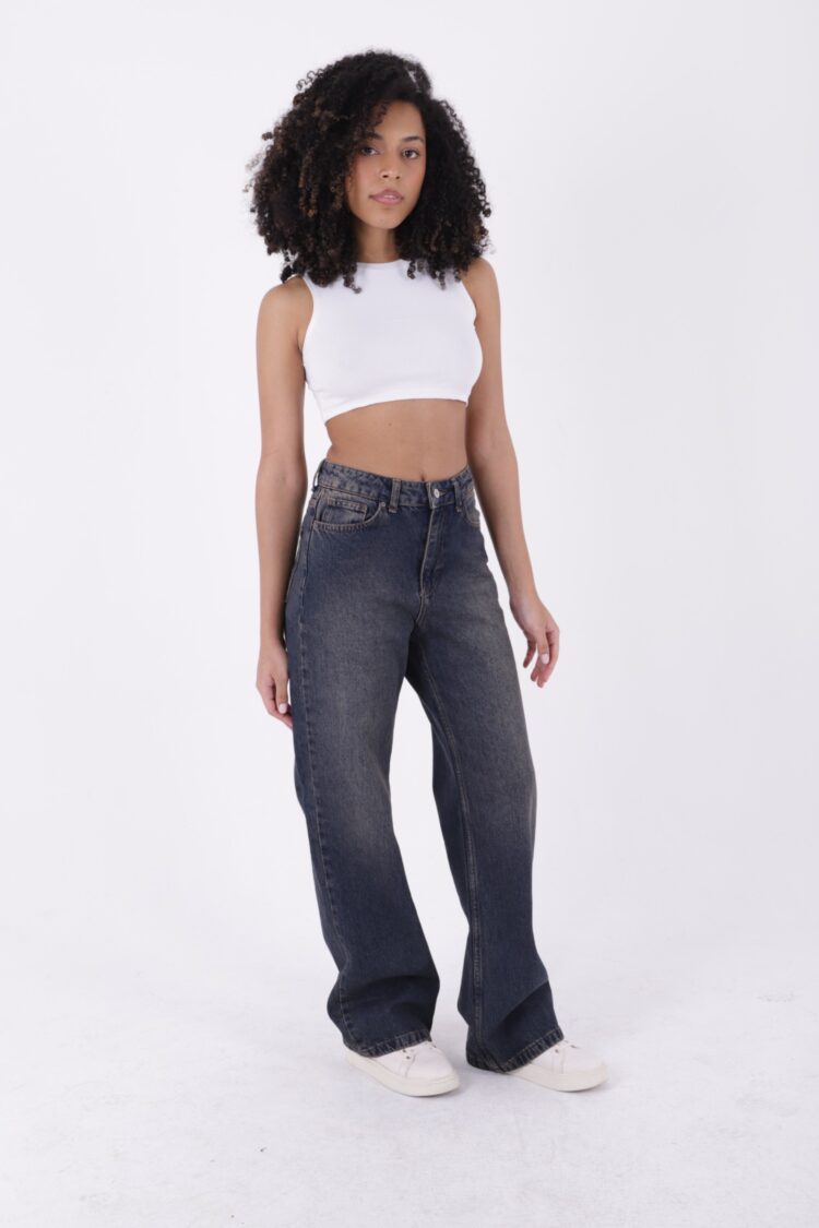 Wide Leg Relax Jeans - XLove - Globality Store - Women Clothes Wholesale Turkey