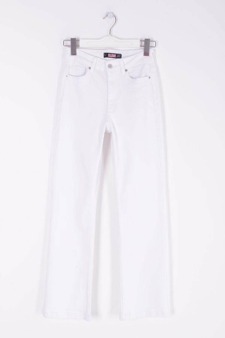 Stitched Leg Wide Leg Relax Jeans