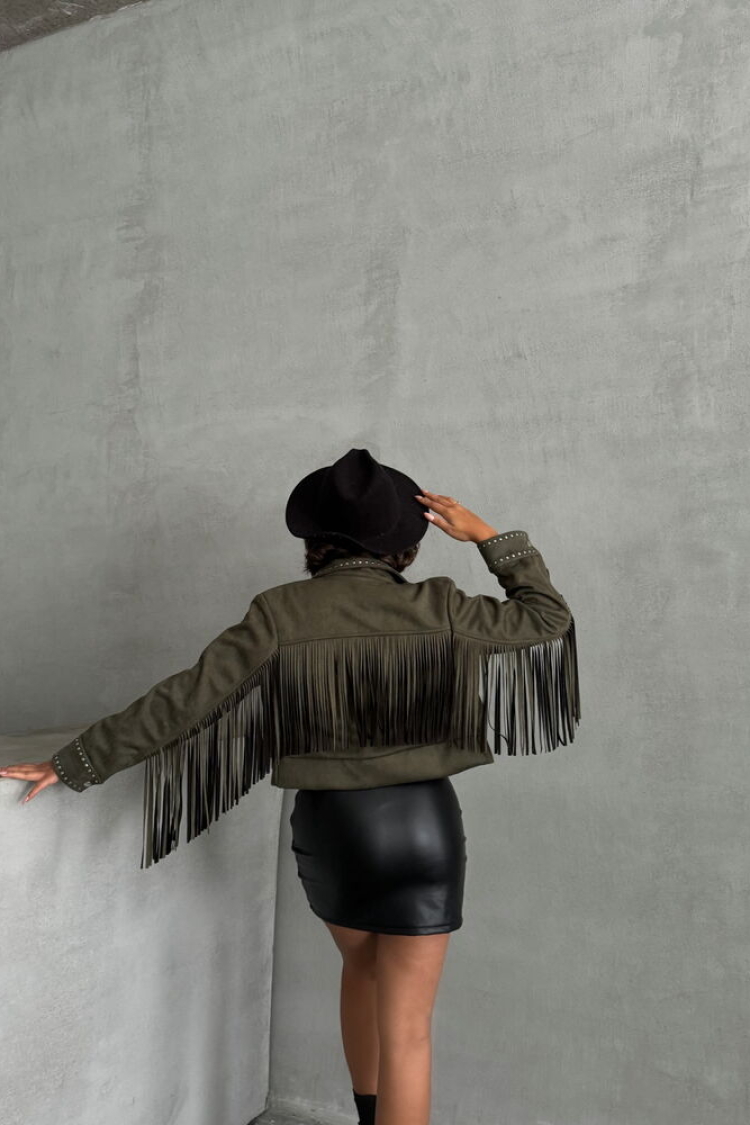 Tassel Drop Jacket