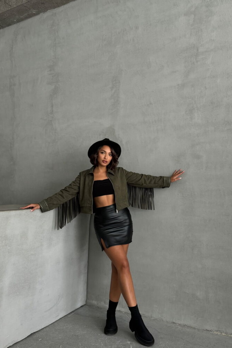 Tassel Drop Jacket