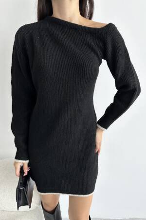 Half Moon Raised Dress - My Fashion - Globality Store - Women Clothes Wholesale Turkey