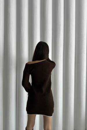 Half Moon Raised Dress - My Fashion - Globality Store - Women Clothes Wholesale Turkey