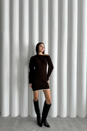 Half Moon Raised Dress - My Fashion - Globality Store - Women Clothes Wholesale Turkey