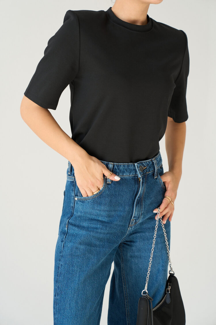 Short Sleeve T-Shirt - Qustyle - Globality Store - Women Clothes Wholesale Turkey