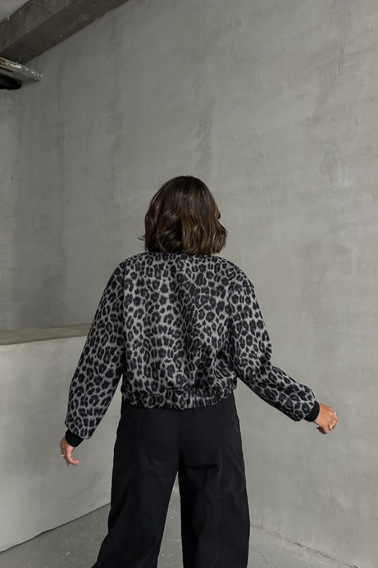 Leopard Leopard Patterned Cachet Coat