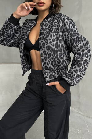 Leopard Leopard Patterned Cachet Coat - Topshow - Globality Store - Women Clothes Wholesale Turkey