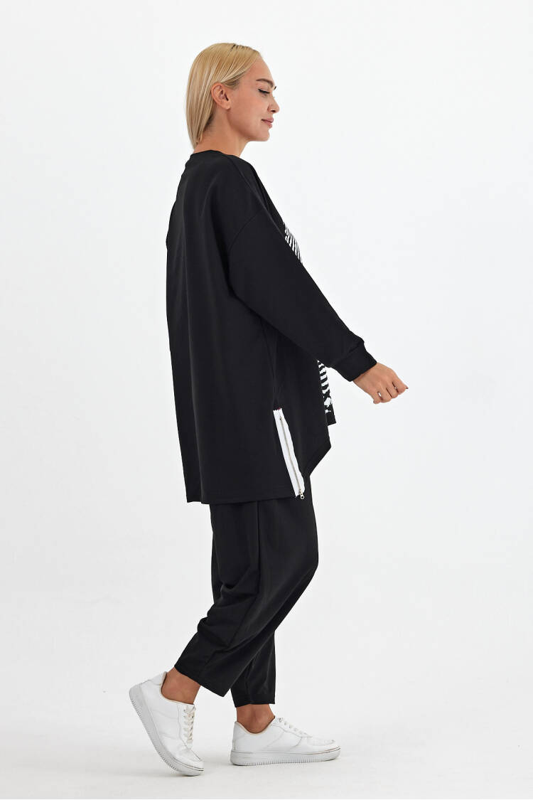 Fingerprint Printed Tracksuit