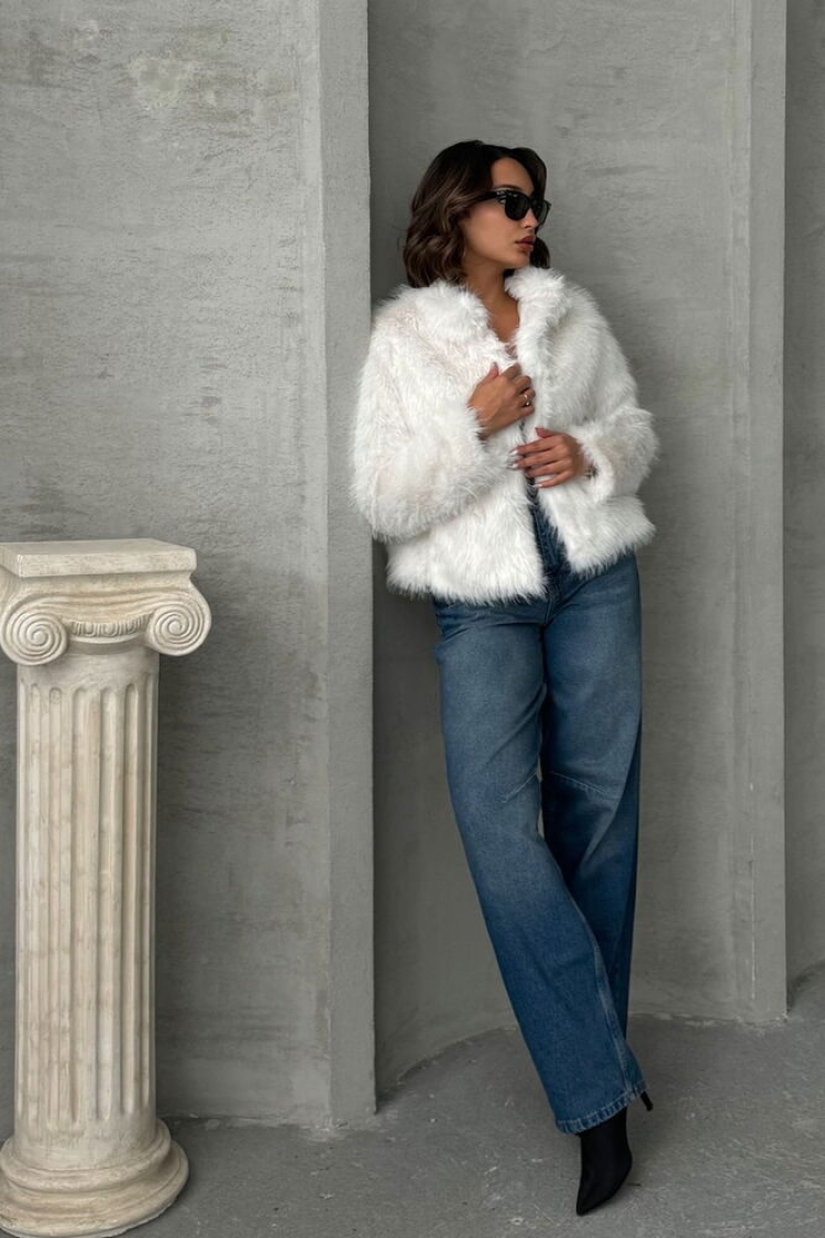 LightFur Coat - Topshow - Globality Store - Women Clothes Wholesale Turkey