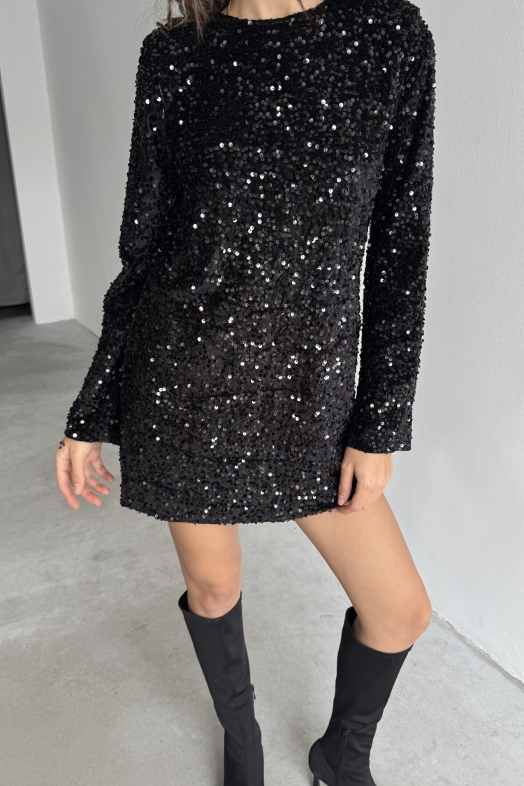 Mini Long Sleeve Dress