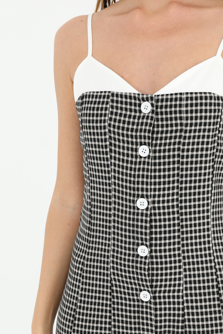 Women's Strappy Midi Length Dress