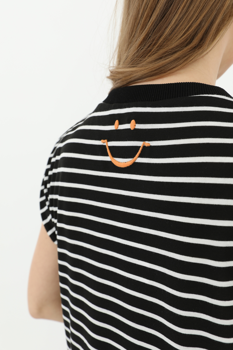 Women's Striped Basic Dress