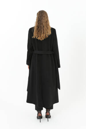 Women's Double Breasted Belted Coat - Puane - Globality Store - Women Clothes Wholesale Turkey