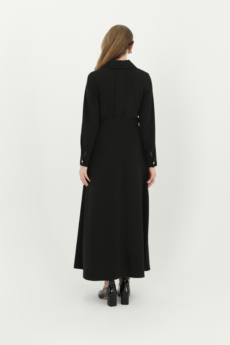 Women's Shirt Collar Dress