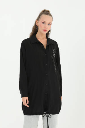 Women's Embroidered Shirt - Puane - Globality Store - Women Clothes Wholesale Turkey