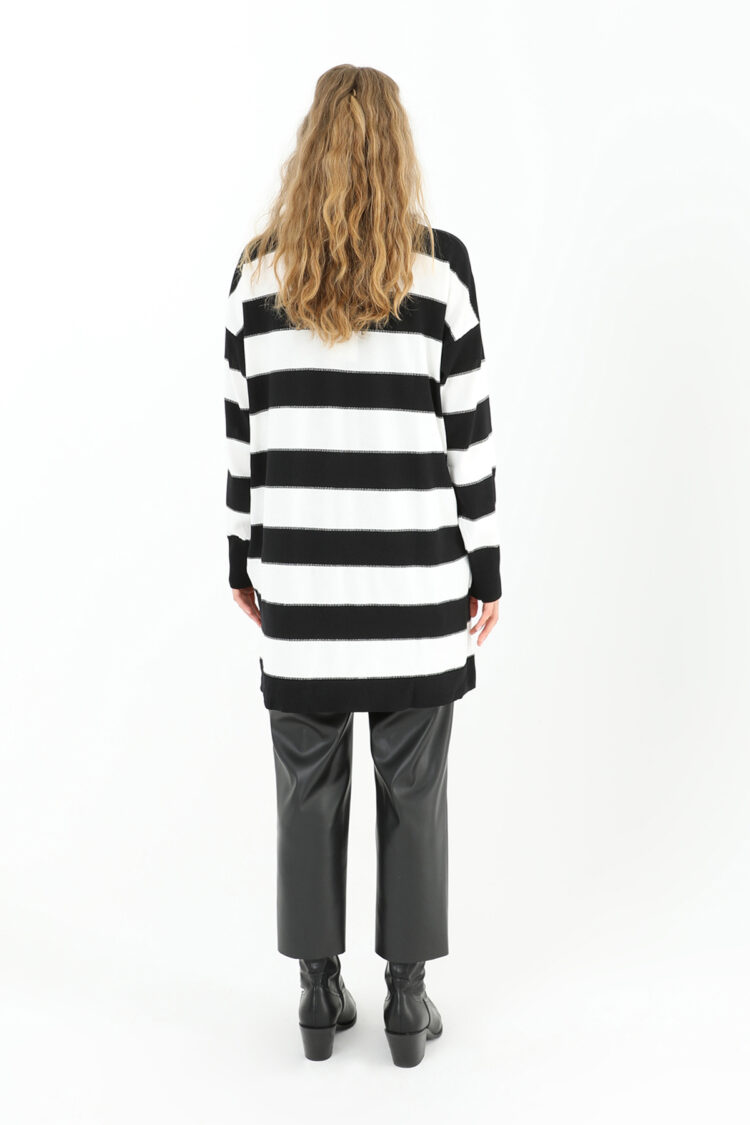 Women's Striped Long Sleeve Tunic