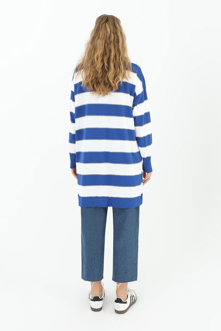 Women's Striped Long Sleeve Tunic