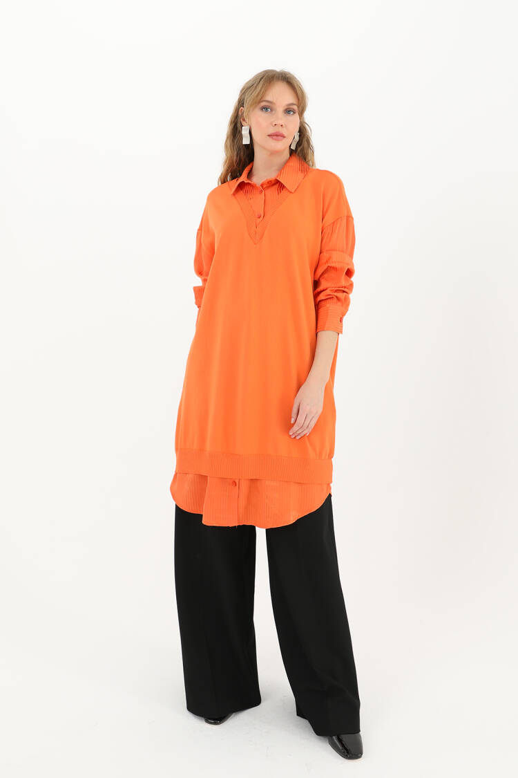 Women's Shirt Detail Tunic
