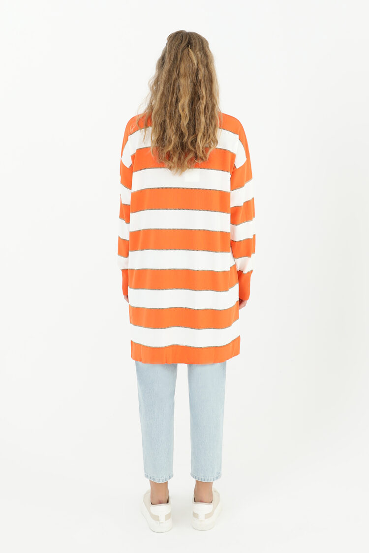 Women's Striped Long Sleeve Tunic