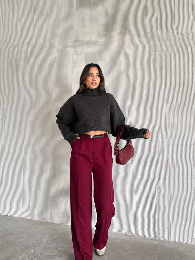 Palazzo Atlas Trousers - Radica Fashion - Globality Store - Women Clothes Wholesale Turkey