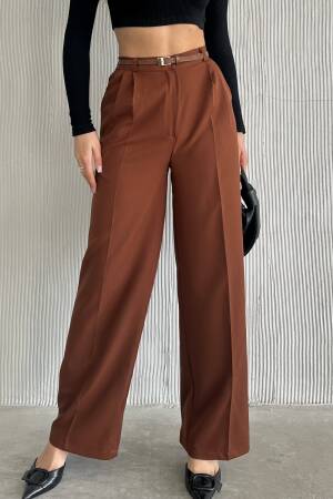 Palazzo Atlas Trousers - Radica Fashion - Globality Store - Women Clothes Wholesale Turkey