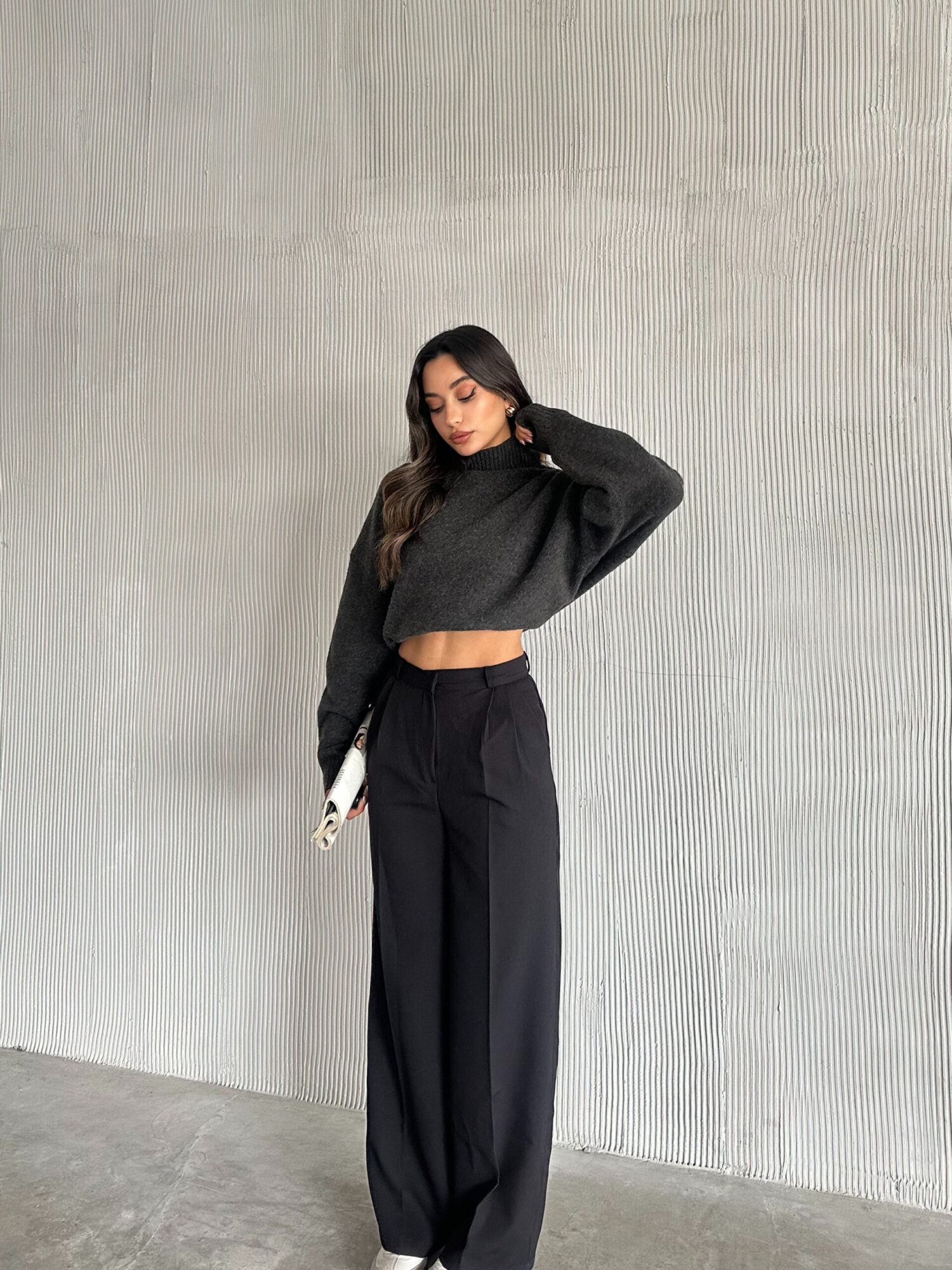 Palazzo Atlas Trousers - Radica Fashion - Globality Store - Women Clothes Wholesale Turkey