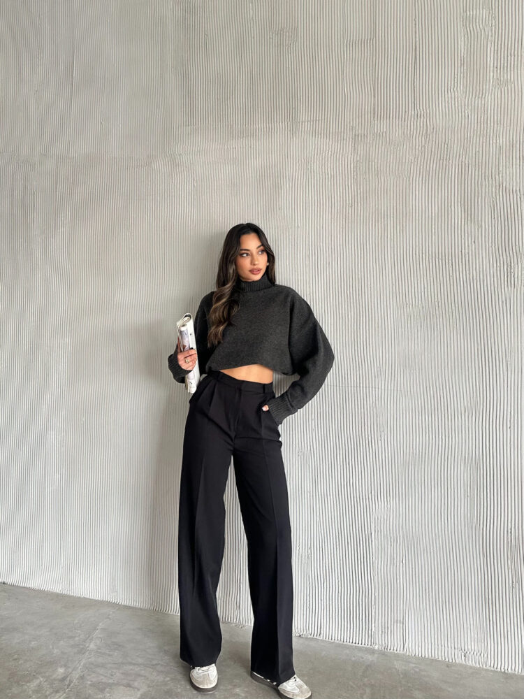 Palazzo Atlas Trousers - Radica Fashion - Globality Store - Women Clothes Wholesale Turkey