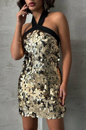 Sequin Evening Dress Wholesale Dress - Topshow - Globality Store - Women Clothes Wholesale Turkey