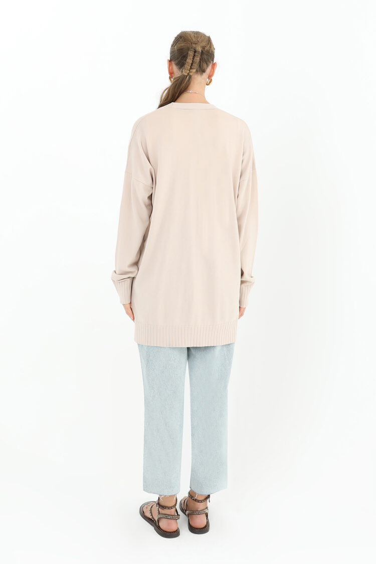 Women's Floral Embossed Basic Tunic