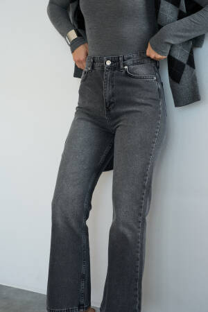 Spanish Trousers - Smoked - Qustyle - Globality Store - Women Clothes Wholesale Turkey