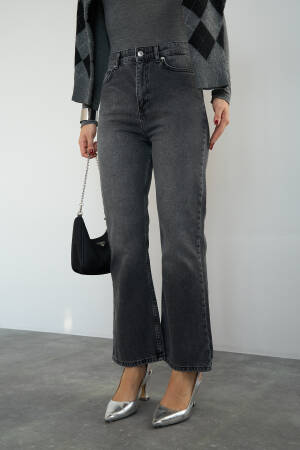 Spanish Trousers - Smoked - Qustyle - Globality Store - Women Clothes Wholesale Turkey