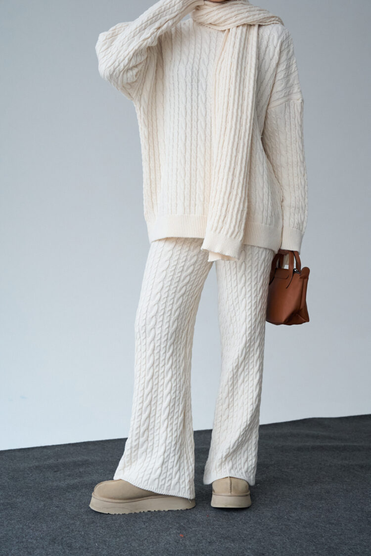 Hair Braid Trouser Suit