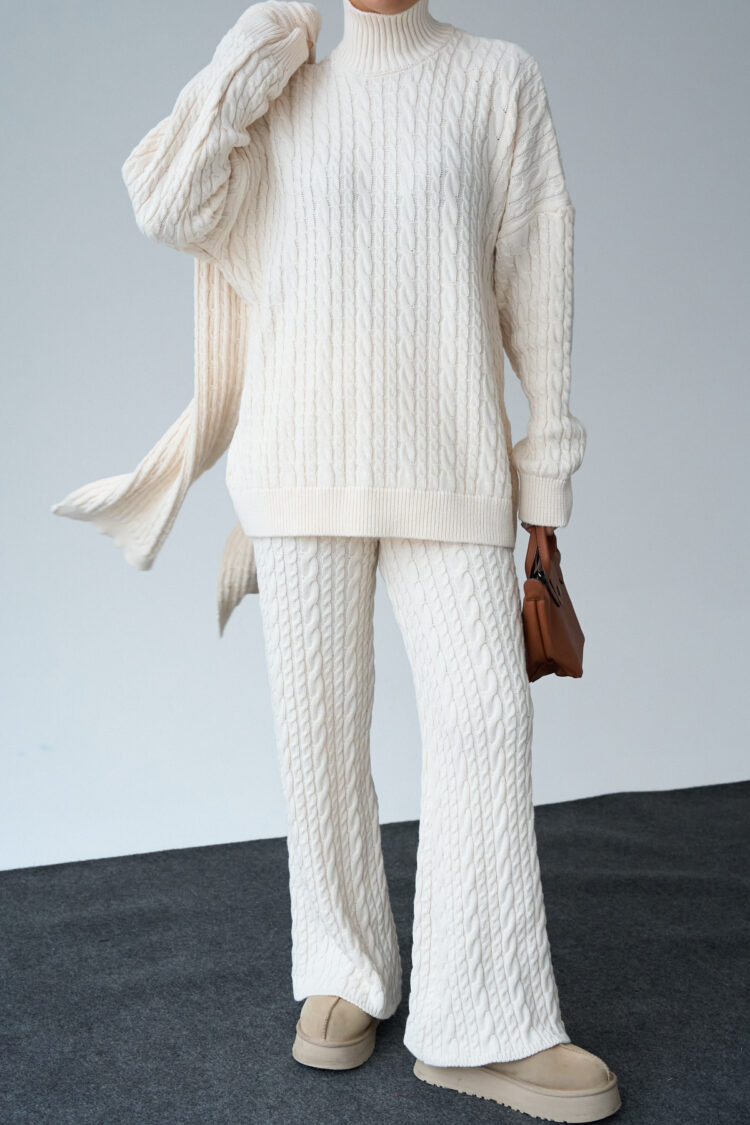 Hair Braid Trouser Suit