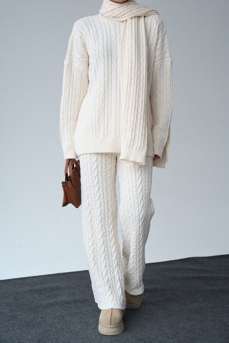Hair Braid Trouser Suit