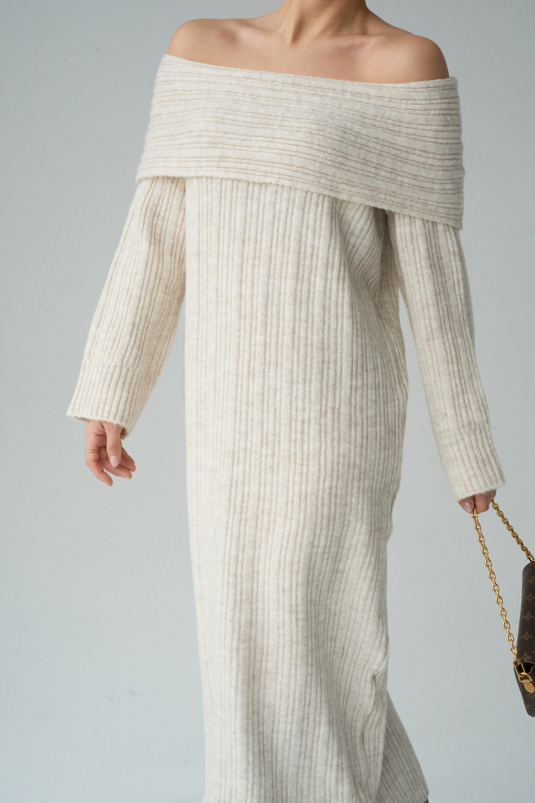 Cowl Neck Dress