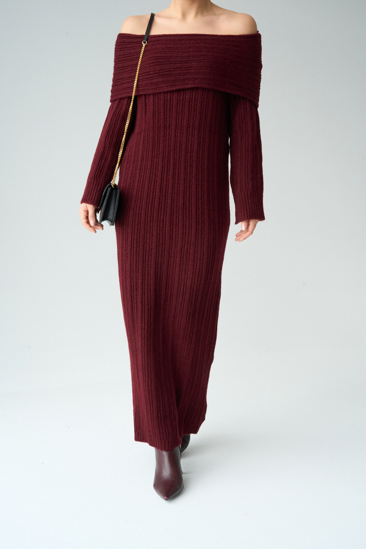 Cowl Neck Dress