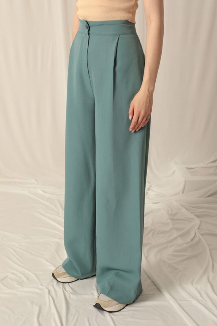 Atlas Fabric Palazzo Women'sTrousers