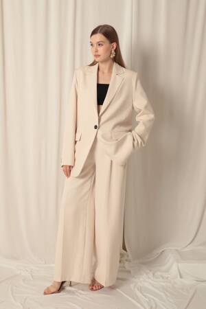 Atlas Fabric Oversize Women'sJacket - Maxi Modena - Globality Store - Women Clothes Wholesale Turkey