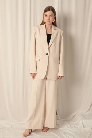 Atlas Fabric Oversize Women'sJacket - Maxi Modena - Globality Store - Women Clothes Wholesale Turkey