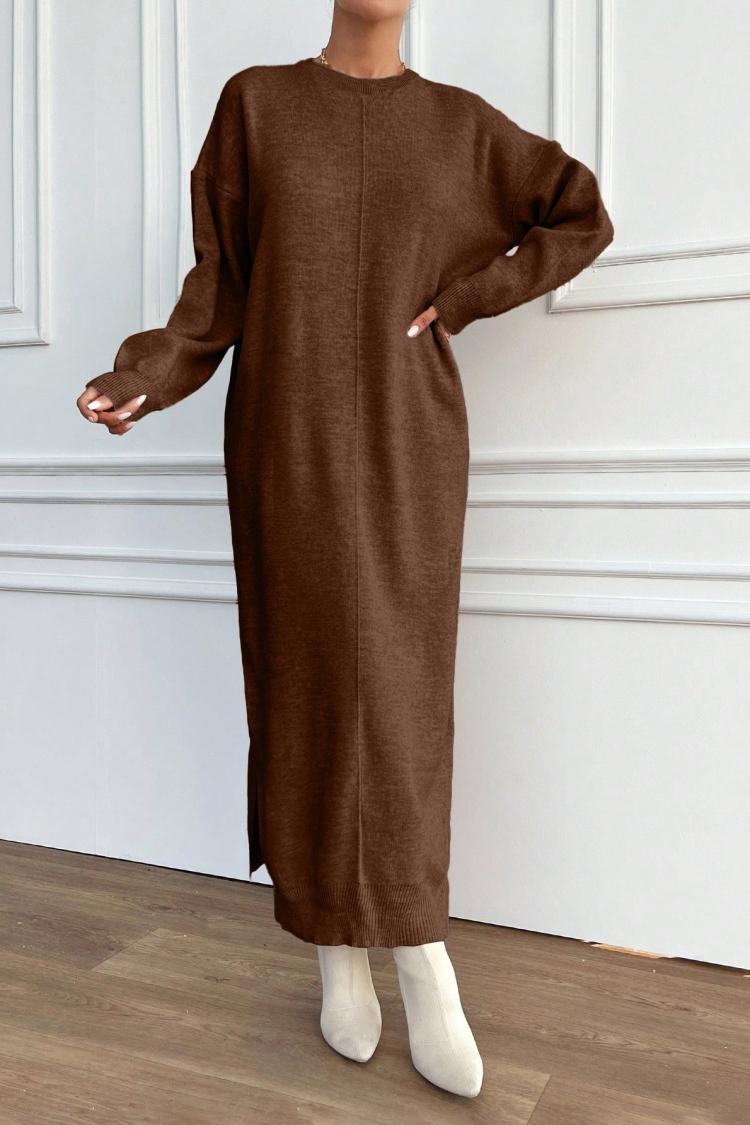 Myf10158 - Knitted Stitched Dress - My Fashion - Globality Store - Women Clothes Wholesale Turkey