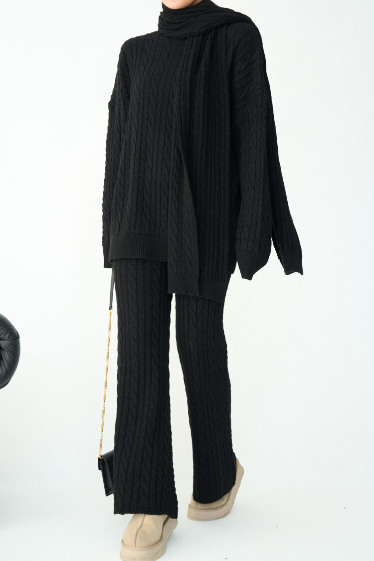 Hair Braid Trouser Suit