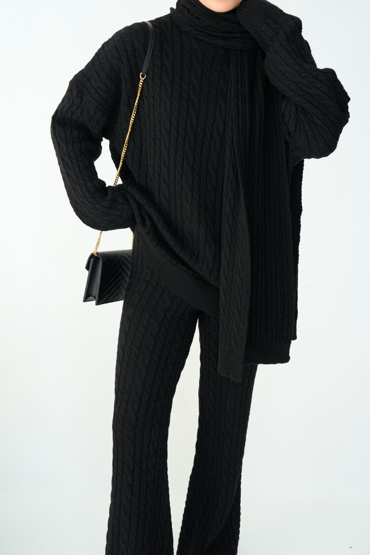 Hair Braid Trouser Suit