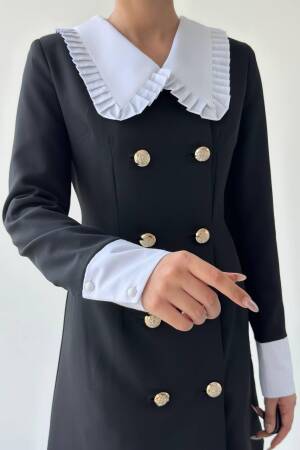 Loyada Wide Neck Dress - Etika - Globality Store - Women Clothes Wholesale Turkey