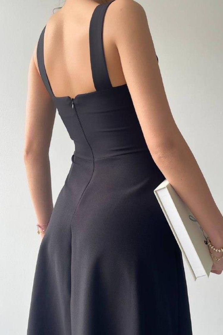 Neapolitan Strap Dress