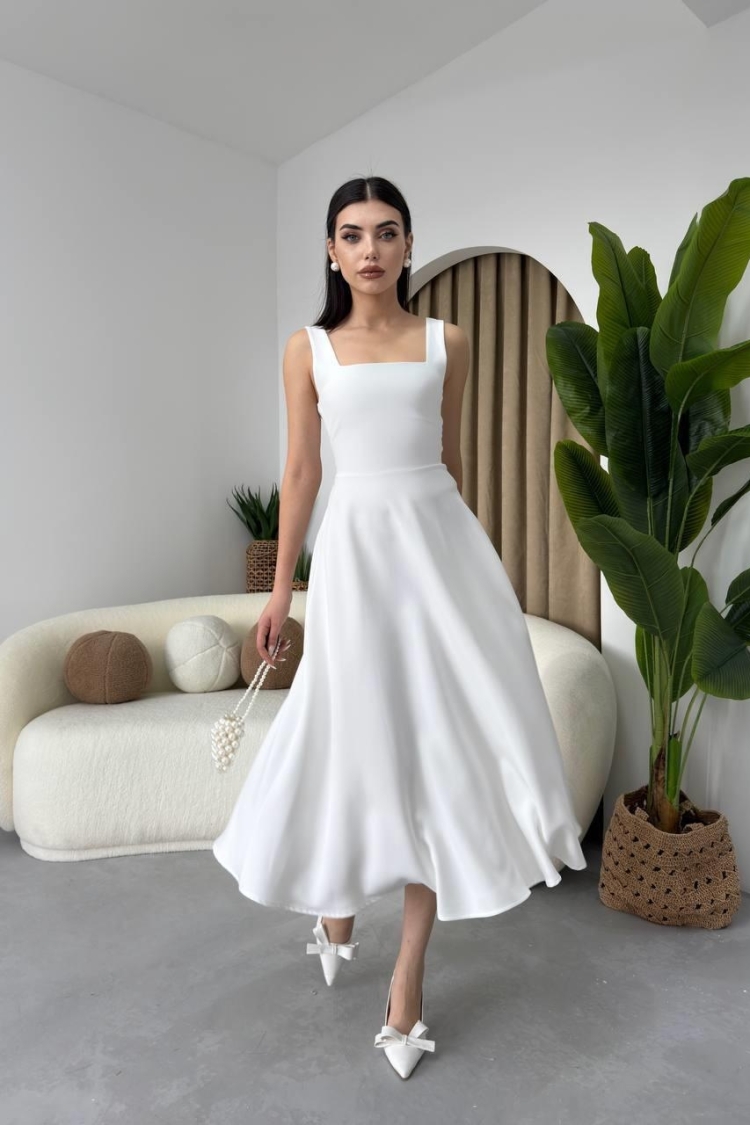 Neapolitan Strap Dress