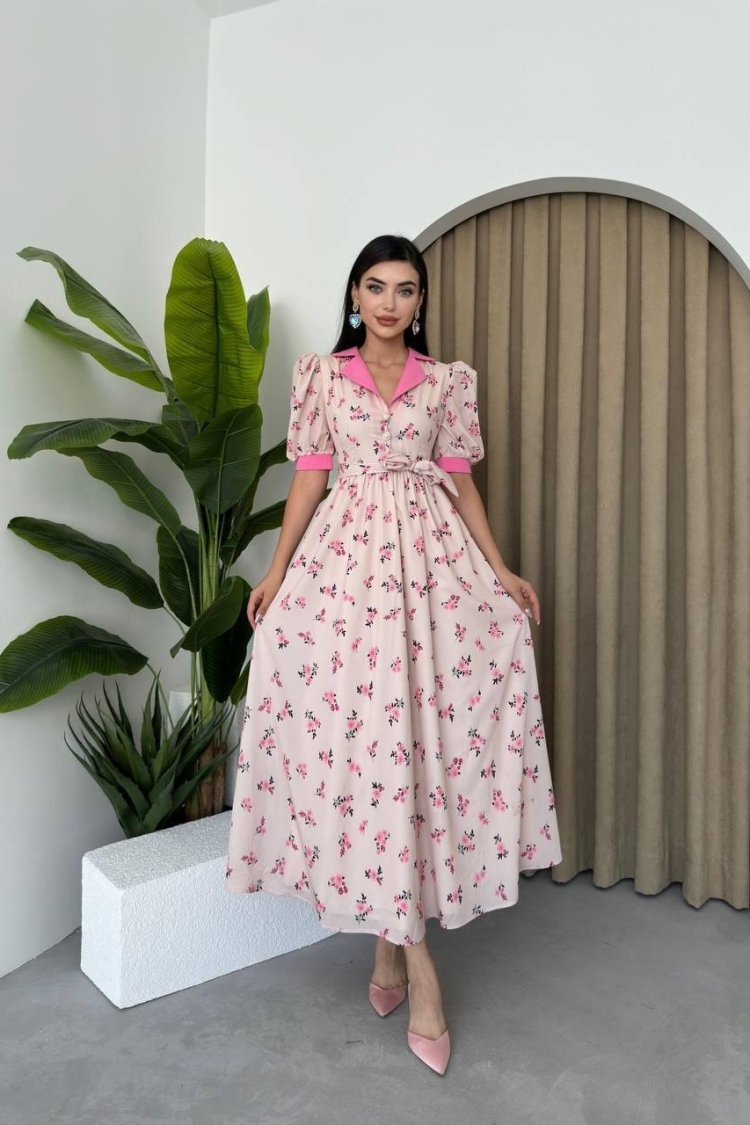 Vesoul Collared Midi Dress