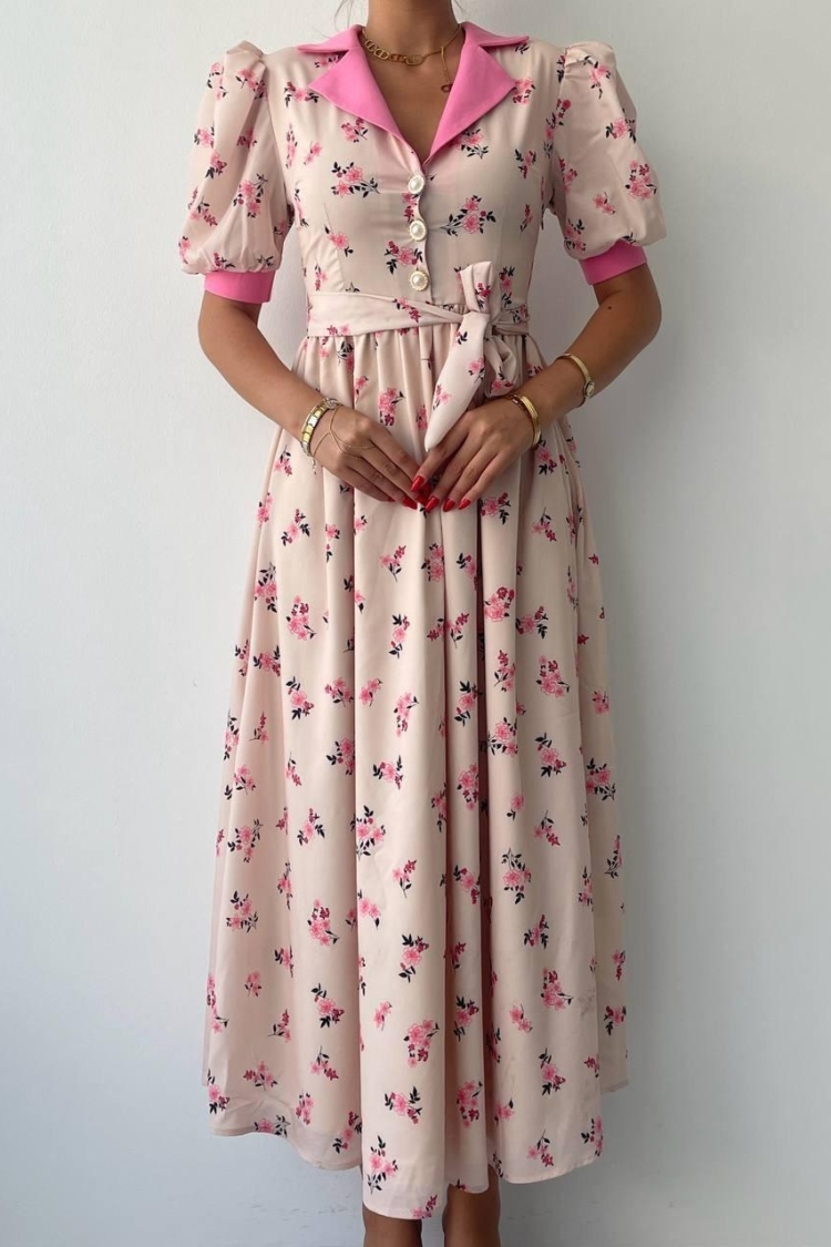 Vesoul Collared Midi Dress