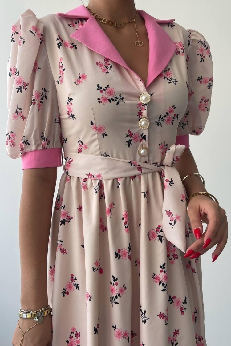 Vesoul Collared Midi Dress