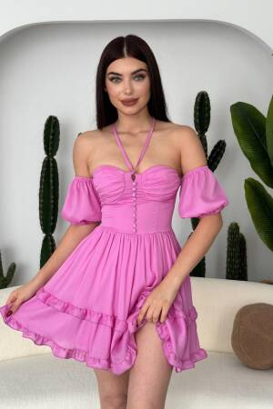 Vingo Mini Dress - Etika - Globality Store - Women Clothes Wholesale Turkey