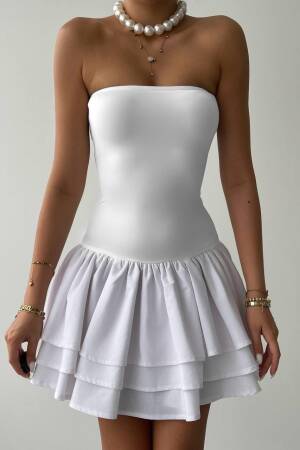Vosges Strapless Mini Dress - Etika - Globality Store - Women Clothes Wholesale Turkey