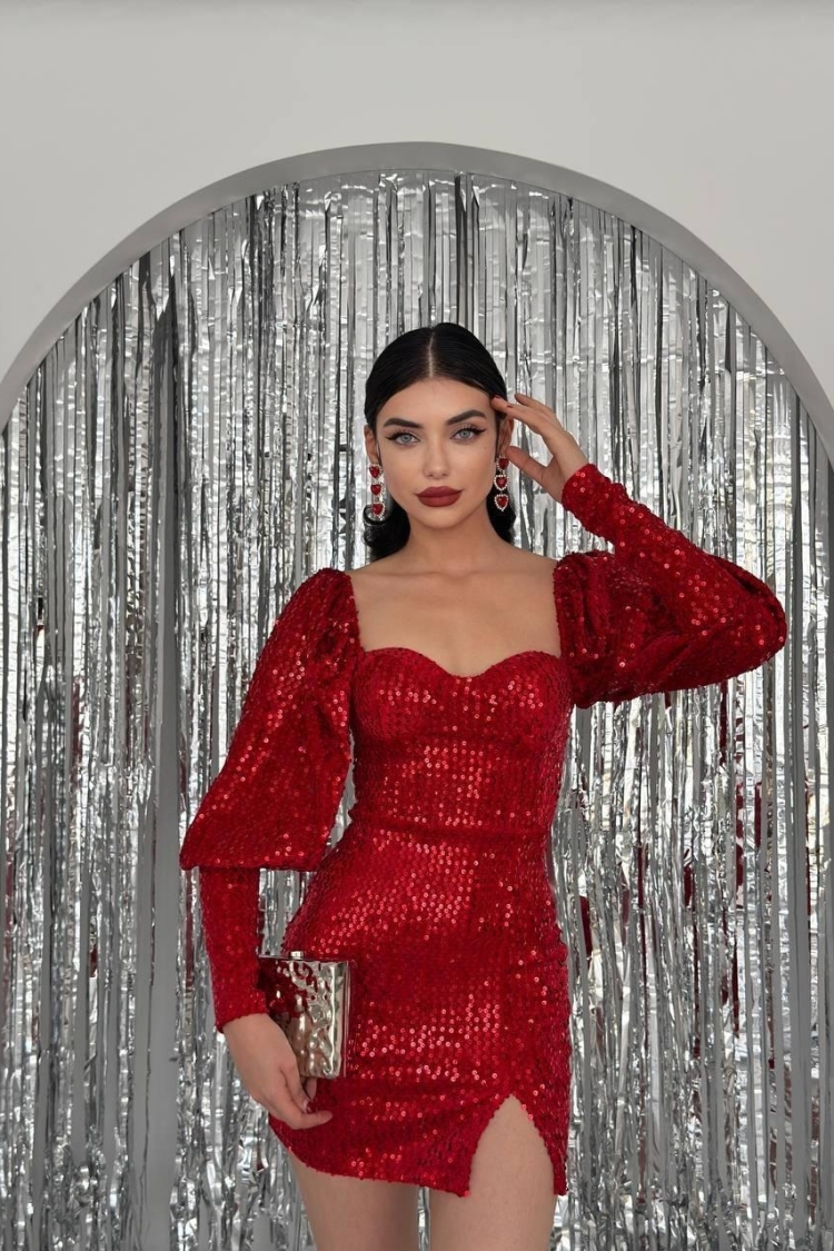 Nico Sequin Dress - Etika - Globality Store - Women Clothes Wholesale Turkey
